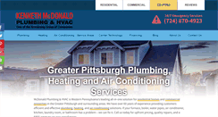 Desktop Screenshot of mcplumbing.net